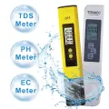 PH Tester+TDS& EC Meter/ TDS-3 Meter/ PH Paper Tester Meter Measure Water Quality Purity for Drinking /Pool /Aquarium