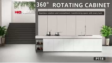 360° rotating cabinet
