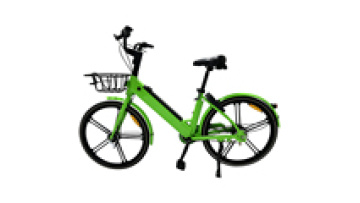 Gofunow Mobility 2022 newest 400W 36V 26 inch foaming tire assistant sharing electric bicycle city bike share e bike rental1
