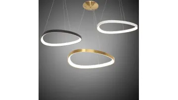 Modern European LED Pendant Light - Stylish Acrylic Chandelier1
