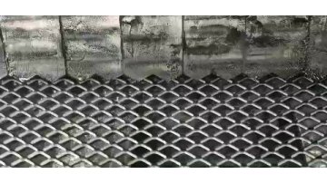 diamond stretched expanded metal polished stainless steel expanded metal mesh1
