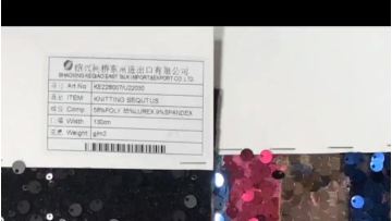 China Wholesale New Fashion Custom Big Silver Iridescent Sparkle Large Sequin Fabric for wedding party dresses1