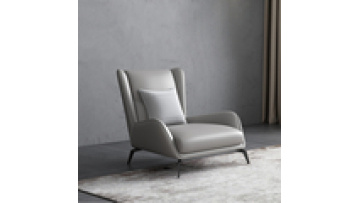 High Quality Wholesale Custom Cheap leather chair recliner genuine curved cashmere sofa for the living room1