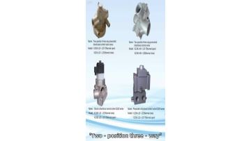 Two-position three-way pneumatic directional control valve