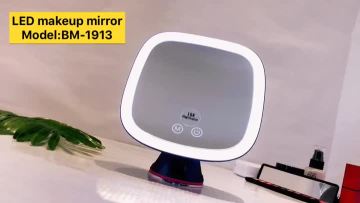 LED Surround Suction Cup Vanity Mirror