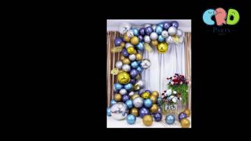 china latex 18th birthday rose gold  party metallic chrome  big balloons plastic reusable1