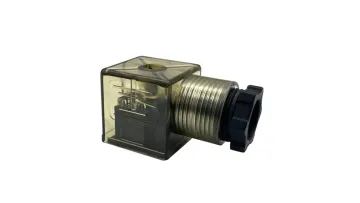 AC DC IP65 IP67 MPM DIN 43650 Form A B C Solenoid Valve Coil Connector With LED Cable DIN43650A DIN43650B DIN43650C1