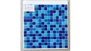 melt glass mosaic details video