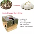 Electric fresh garlic root cutter garlic stem cutting machine Onion Root Cutting Machine Garlic Root and stem Cutter Machine