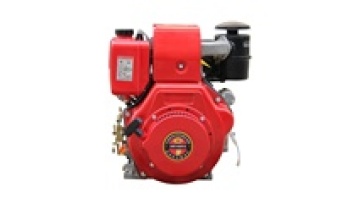 12HP Air-cooled single-cylinder red color Italy model air cooled diesel engine1