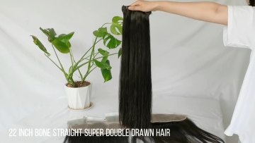 Top quality SDD bone straight double drawn cuticle aligned virgin hair weave nature human hair bundle vietnamese raw hair1