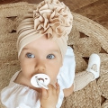 Lovely Flower Baby Hat Soft Baby Girl Hat Turban Infant Toddler Newborn Baby Cap Bonnet Headwraps Kids Hat Beanie