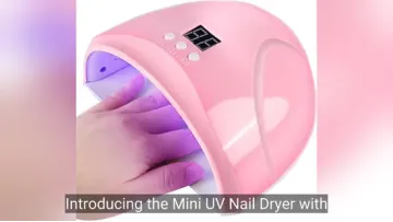Compact UV Nail Dryer with LED Display for Quick Gel Curing1
