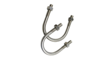 High Quality U Bolt with Clamp SS 304 M6 M8 M10 square U Bolts and Nut1
