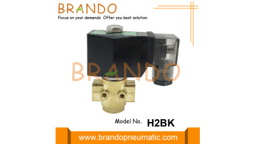 H2BK 90 bar Normally Open Solenoid Valve