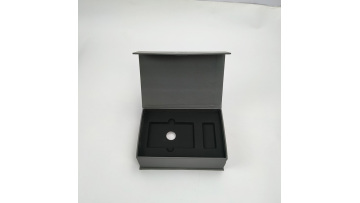 custom magnetic grey box with inserts