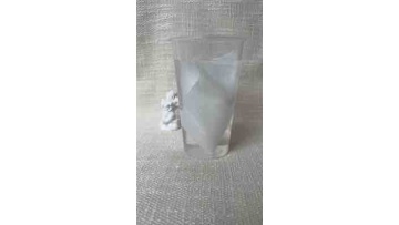 Disposable cotton tissue water release test