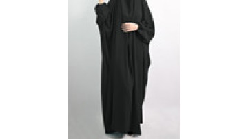 LR390 High Quality Prayer Abaya Modest Khimar Abaya Khimar Abaya 2   Piece1