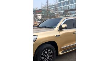 Milan Gold car vinyl