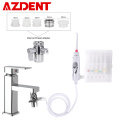 Fashion 6 Nozzles Switch Faucet Oral Irrigator Water Dental Flosser Tooth Jet Flossing Irrigation Oral Care Mouth Cleaner Tools
