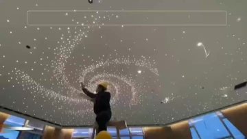 The starry top curtain
