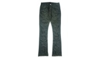 Men Quality Trouser Grey Dark Wash Fashion Ripped Jeans Flared Trousers1