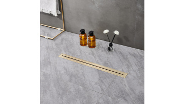 Linear floor drain