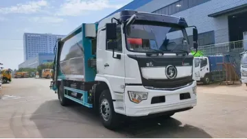 New Arrival Shacman 4X2 15cbm Compacted Refuse Truck1