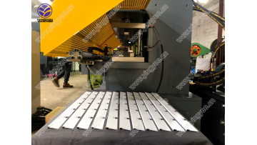 L profile frame for U grid machine