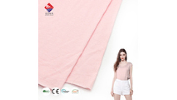 100% Cotton Knit Solid Color pink Jersey Fabric Stretch Thermal Double Jersey Organic Fabrics1