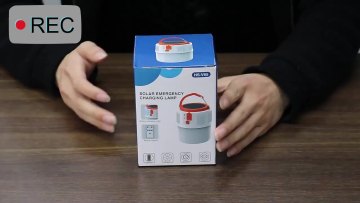 USB Rechargeable Led Camping Lantern lamp outdoor Portable led camp lights Multifunctional Solar Camping lights1