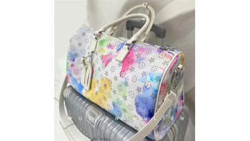 luxury brand travel duffel bag