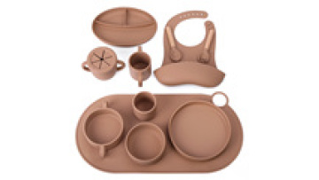 Guangdong Shenzhen Tableware Silicone Suction Plates For Baby Babies1