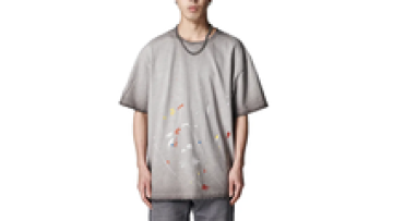 Custom Heavy Weight Tshirts Washed Mens Puff Print Oversized Tshirt for Men1