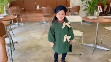 Girls Peacoat