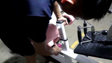 Lat pulldown and low row machine