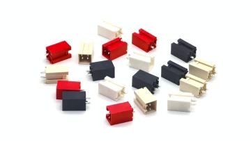 Wafer VH3.96 Elevated Profile Straight Pin Header Connector Straight DIP Glow-Wire Compliant White/Black/Red/Beige 2P