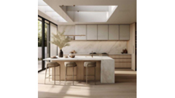 Imported Affordable Kitchen Cabinets: Modern Melamine Wood Laminate Furniture1