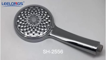 Good Quality Bath Shower Nozzle Sprinkler 3D Lotus ABS Full Chrome 3 Modes Hand Shower Head Home Used shower1