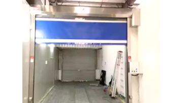 high speed fast roller shutter door for clean room