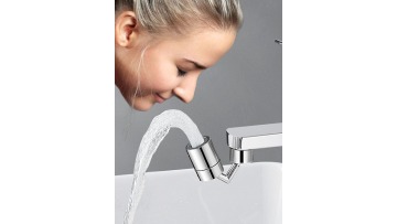 Amazon Online Selling Splash Filter Faucet 720 Rotating Faucet Extender Aerator with 2 Water Outlet Modes1