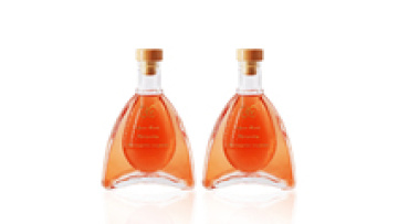 Shaped Tequila Vodka Whisky Brandy Glass Bottle Xo Glass Spirit Brandy Bottles1
