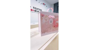 Portable Hinged-Lid Rigid Gift Box