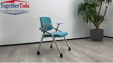 Foldable training chair with wheels
