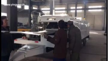 Horizontal large span making machine