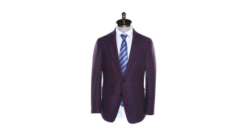 AOSHI Full Canvas Hot Sale Manual customization men wedding clothes suits wool italian suit fabric suit1