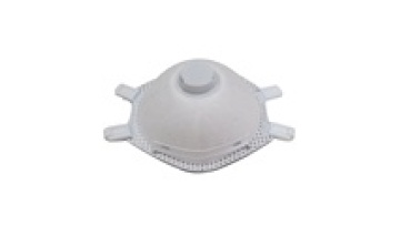Cup Moulded Collapse Resistant CE Approved FFP3V FT-064 Dust Proof Respirator With Valve With  Full PU in back1