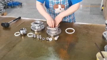 FLANGE BALL VALVE ASSEMBLEY