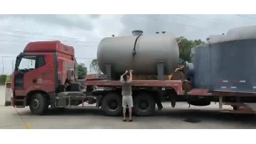 Horizontal Tank and Skirt Transport