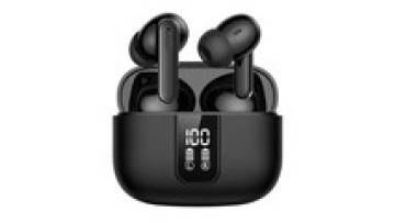 Long Battery Life Wireless Noise Cancelling TWS Earbuds with ANC+ENC and LED Display - Y401